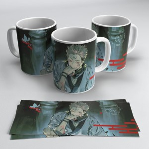 Caneca Jujutsu Kaisen Sukuna 01